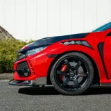 HONDA CIVIC TYPE R FK8 CARBON FRONTLIPPE 2-TLG. JS RACING STYLE -INKL.MATERIALGUTACHTEN-