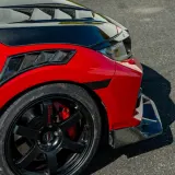 HONDA CIVIC TYPE R FK8 CARBON FRONTLIPPE 2-TLG. JS RACING STYLE -INKL.MATERIALGUTACHTEN-