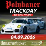 BESUCHERTICKET POLYBAUER TRACKDAY 04.09.2026 OSCHERSLEBEN INKL. CATERING