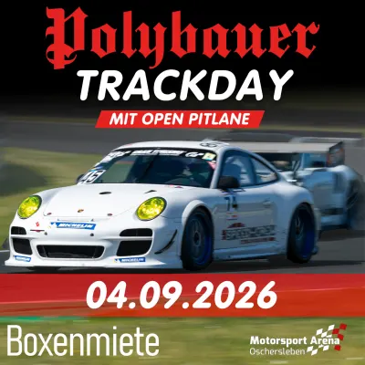 BOXENMIETE TRACKDAY 04.09.2026 OSCHERSLEBEN ( 3 FAHRZEUGE )