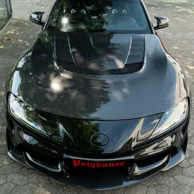 TOYOTA SUPRA 2019+ A90 MOTORHAUBE CARBON