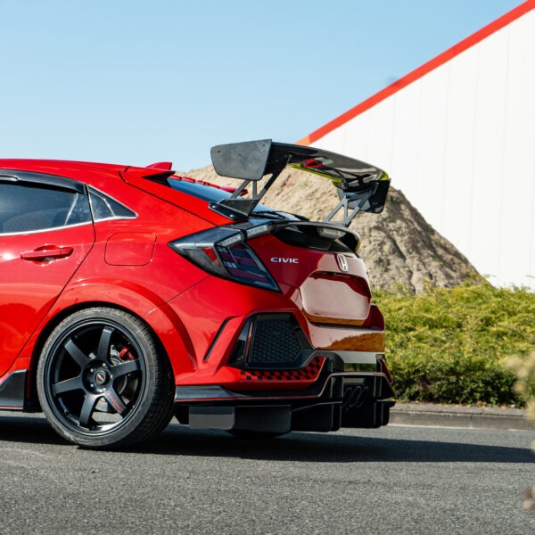 HONDA CIVIC TYPE R FK8 CARBON SPOILER POLYBAUER F11 INKL. TGA