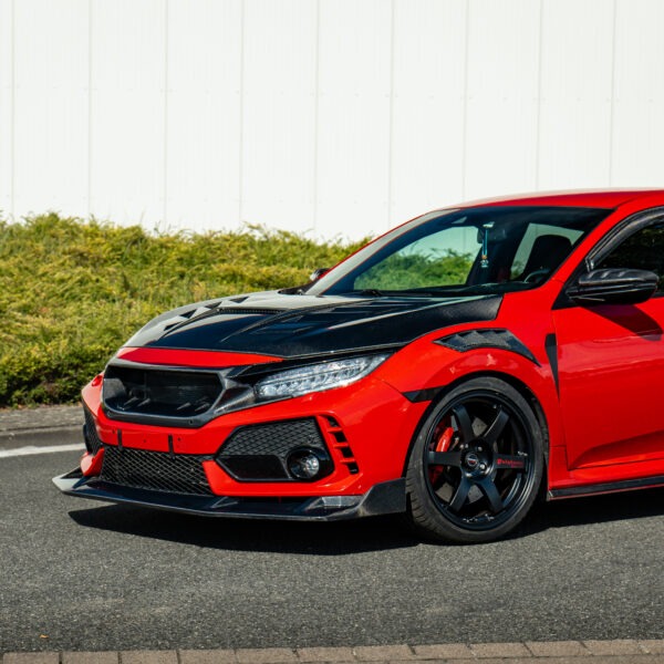 HONDA CIVIC TYPE R FK8 CARBON MOTORHAUBE INKL. MATERIALGUTACHTEN