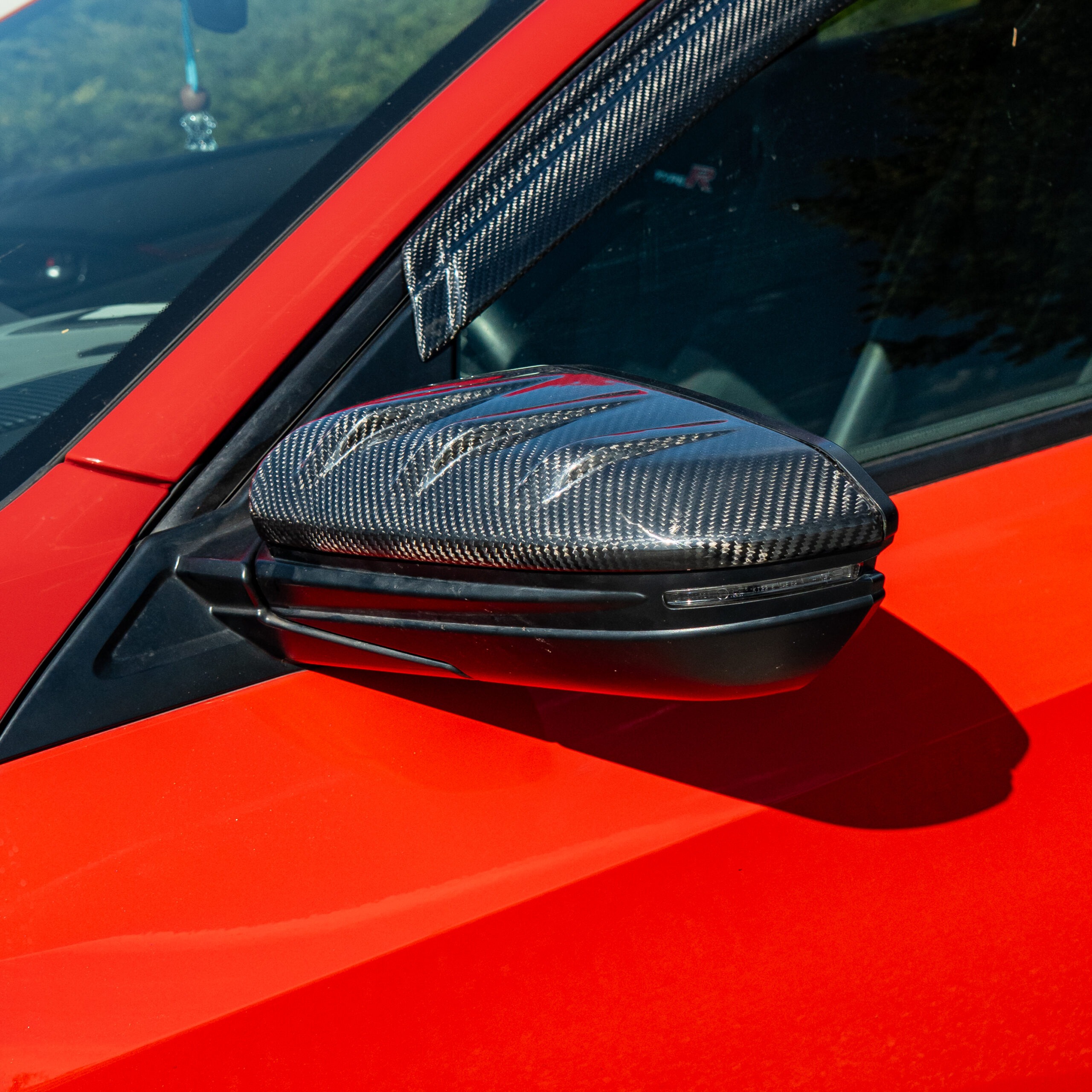 HONDA CIVIC SPIEGELKAPPEN SET CARBON REPLACEMENT