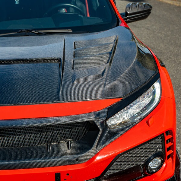 HONDA CIVIC TYPE R FK8 CARBON MOTORHAUBE INKL. MATERIALGUTACHTEN