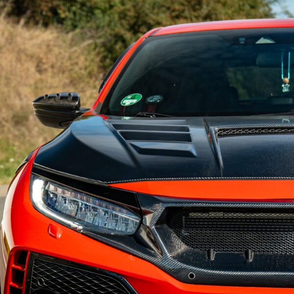 HONDA CIVIC TYPE R FK8 CARBON MOTORHAUBE INKL. MATERIALGUTACHTEN
