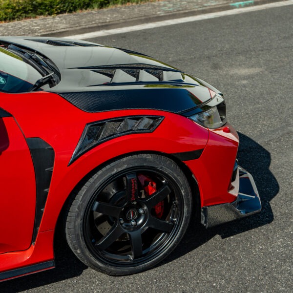 HONDA CIVIC TYPE R FK8 CARBON MOTORHAUBE INKL. MATERIALGUTACHTEN