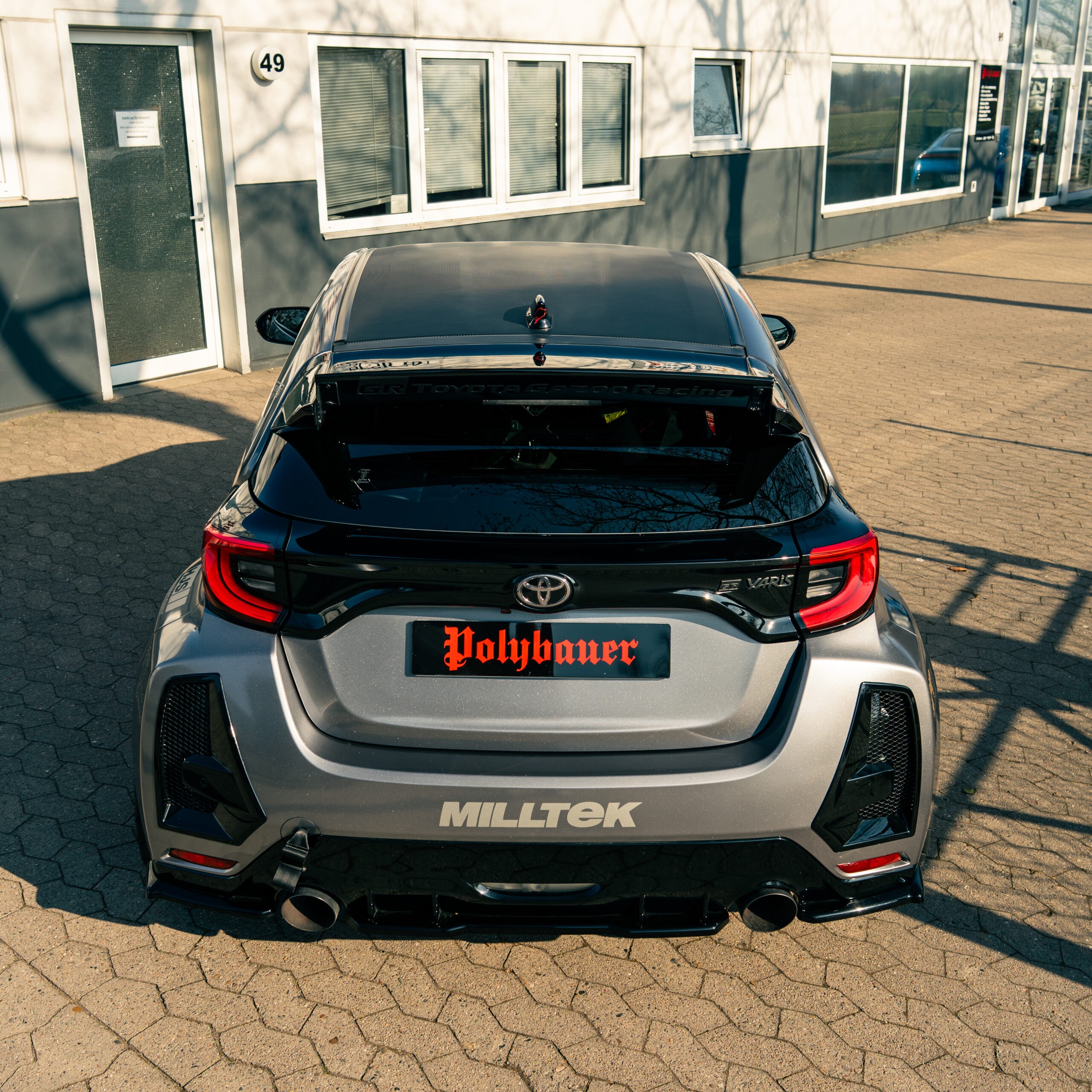 TOYOTA GR YARIS GEN 1&2 HECKENTLÜFTUNG ABS/ALU